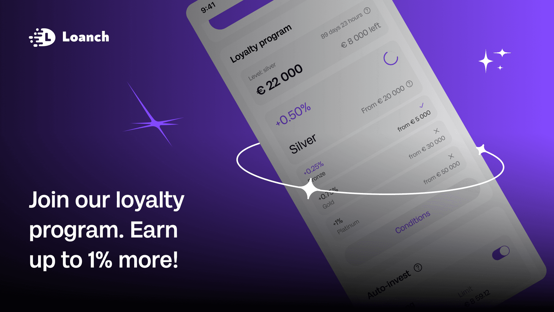 Launch of the Loanch Loyalty Program: Invest and Earn More!